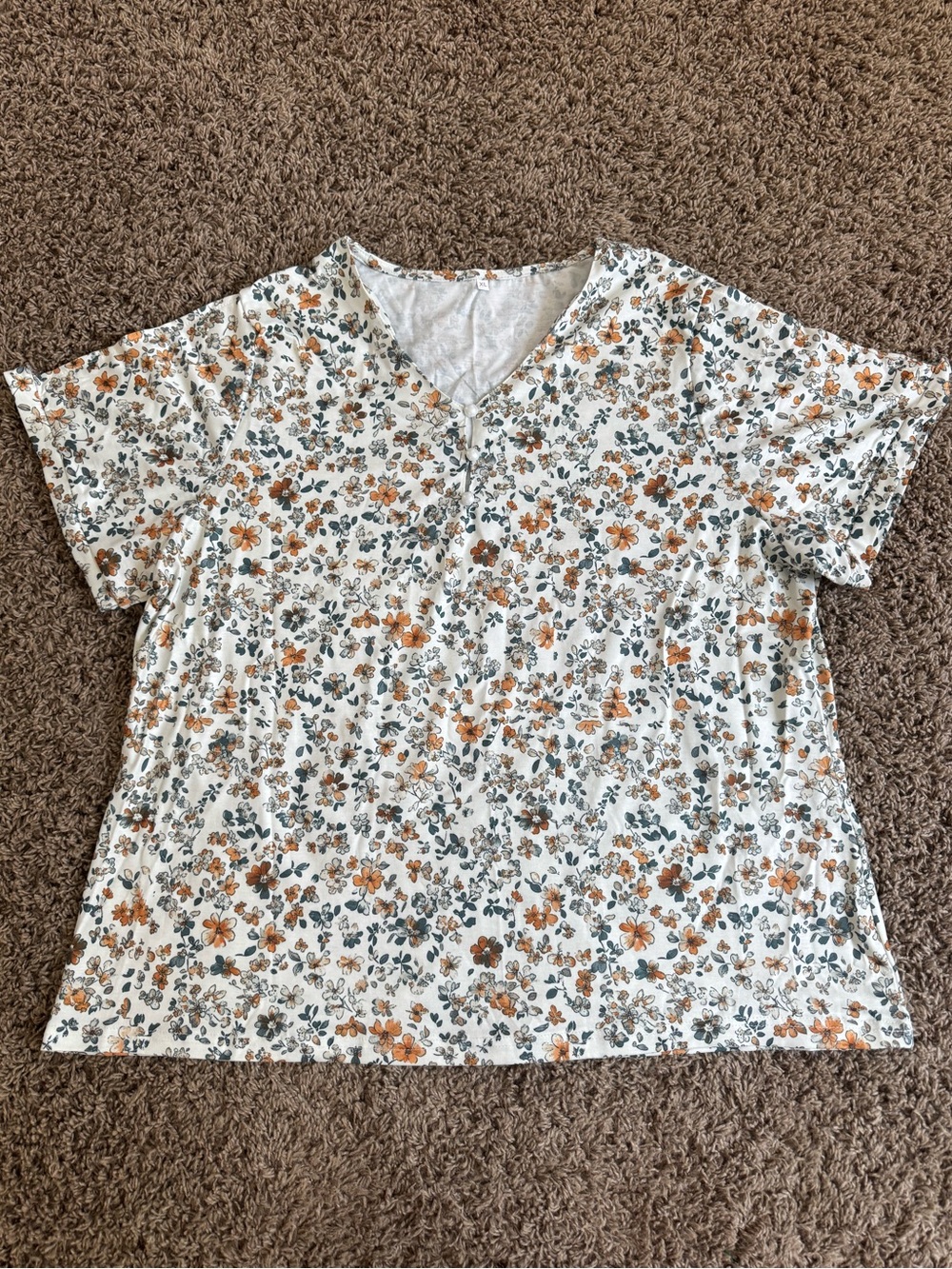 Women’s Floral Short Sleeve Top